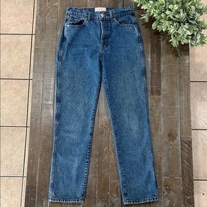 REVICE Denim High Waisted Ex-Boyfriend Button Fly Jeans - Size 27